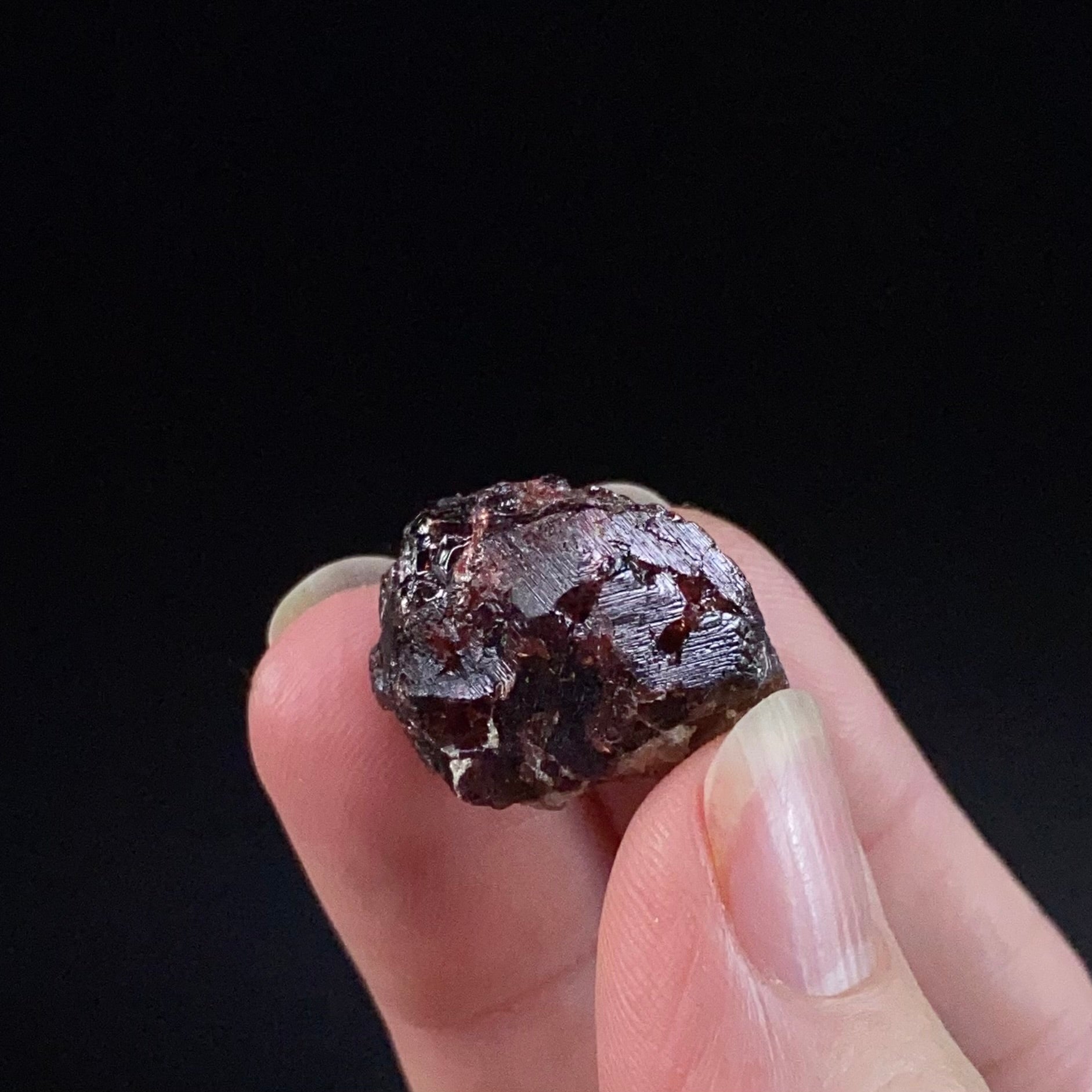 Etched Garnet Crystal, Shigar Valley, Pakistan
