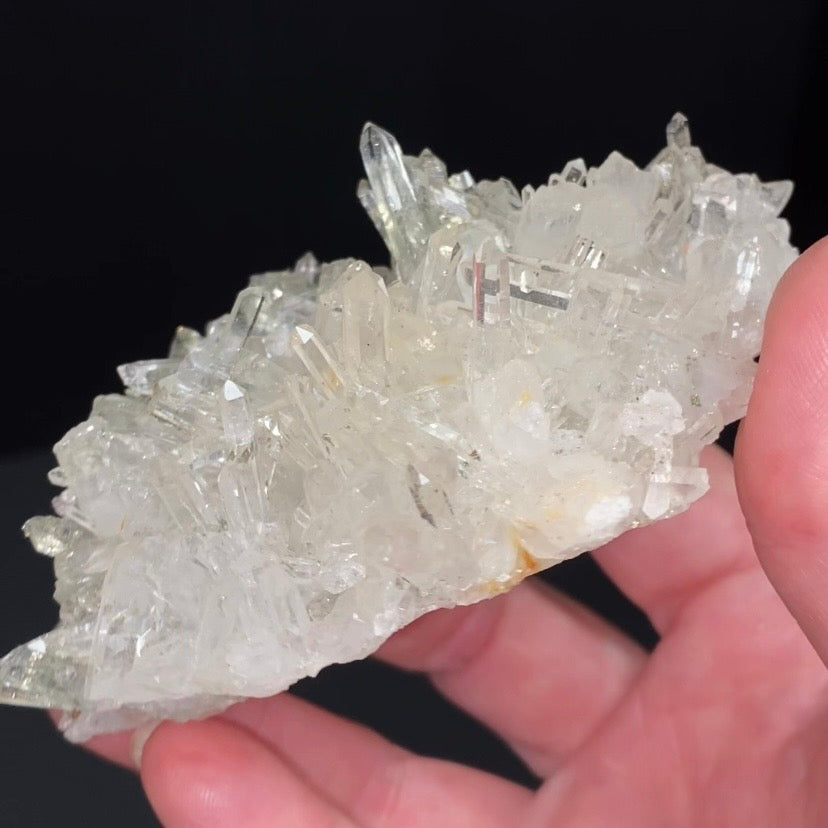 Water Clear Quartz Cluster with Marcasite, Trepca Mines, Kosovo