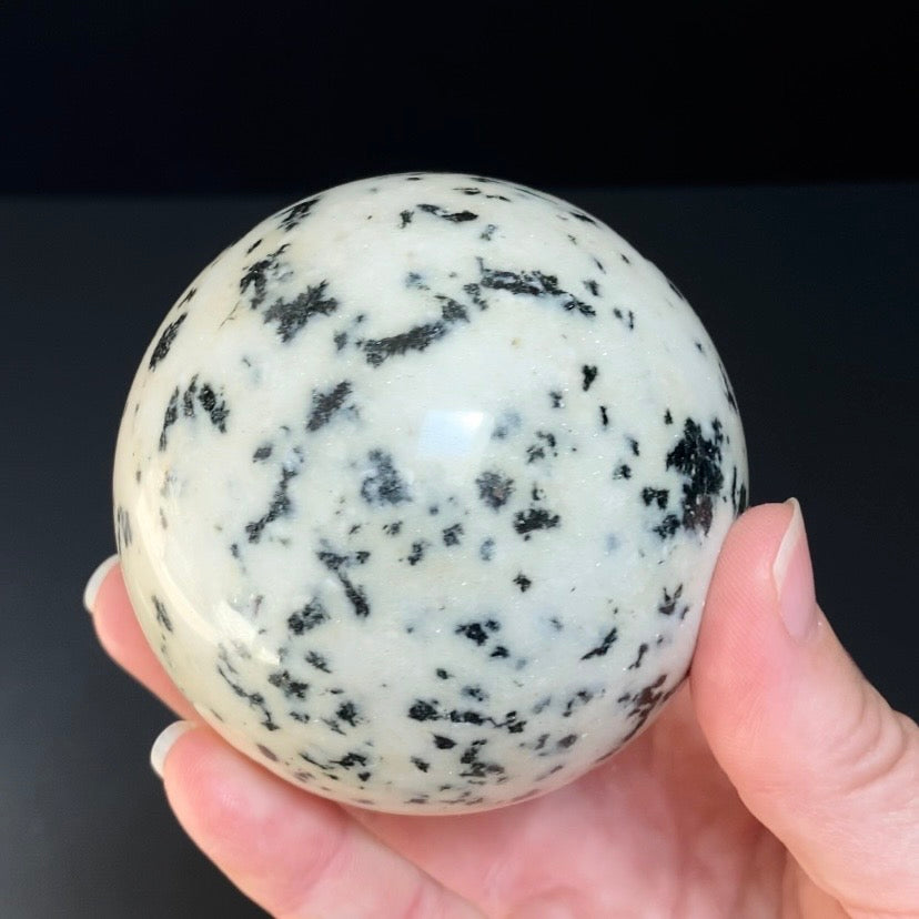 Biotite and Granite Polished Sphere 70mm