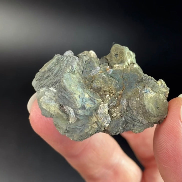 Marcasite After Pyrrhotite with Pyrite, Trepca Mine, Kosovo