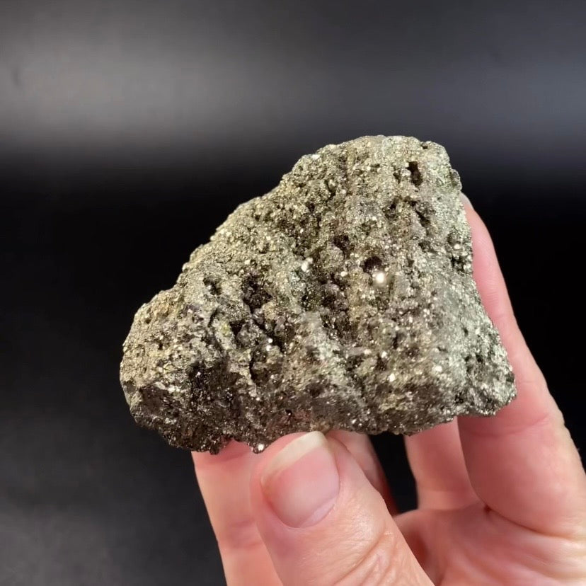 Pyrite Cluster from Peru - Natural Mineral Specimen