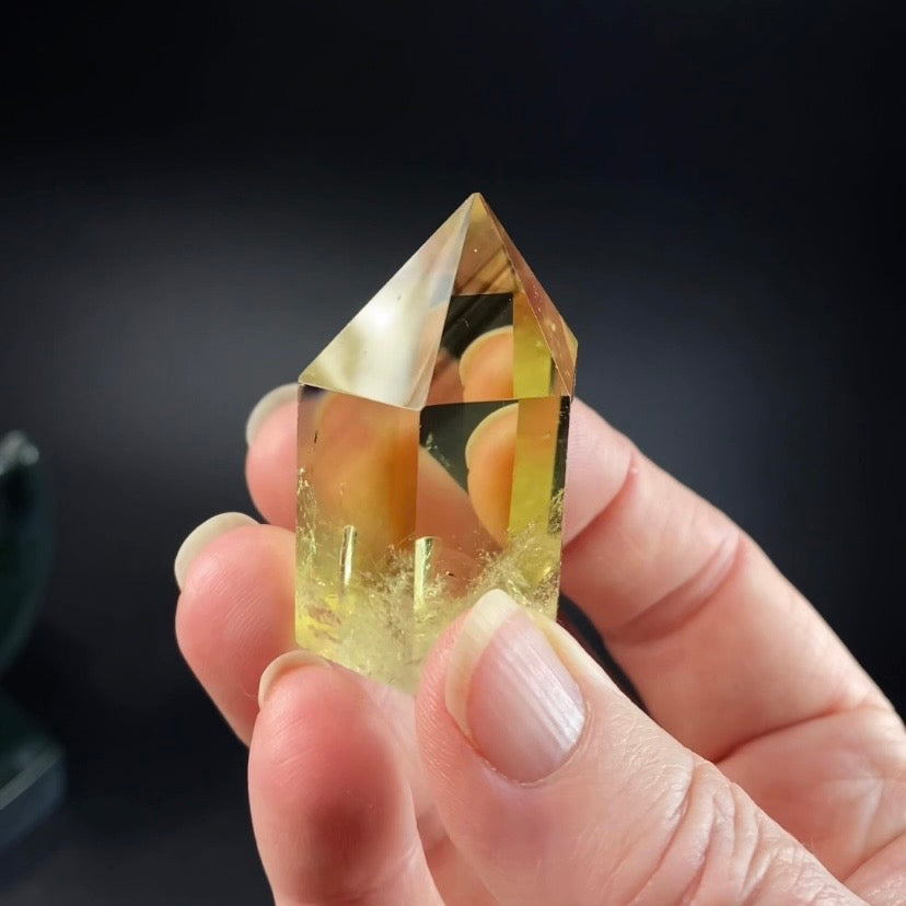 Polished Smoky Citrine Crystal