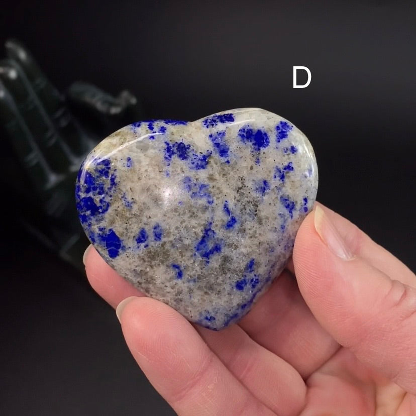 Lapis Lazuli Polished Heart