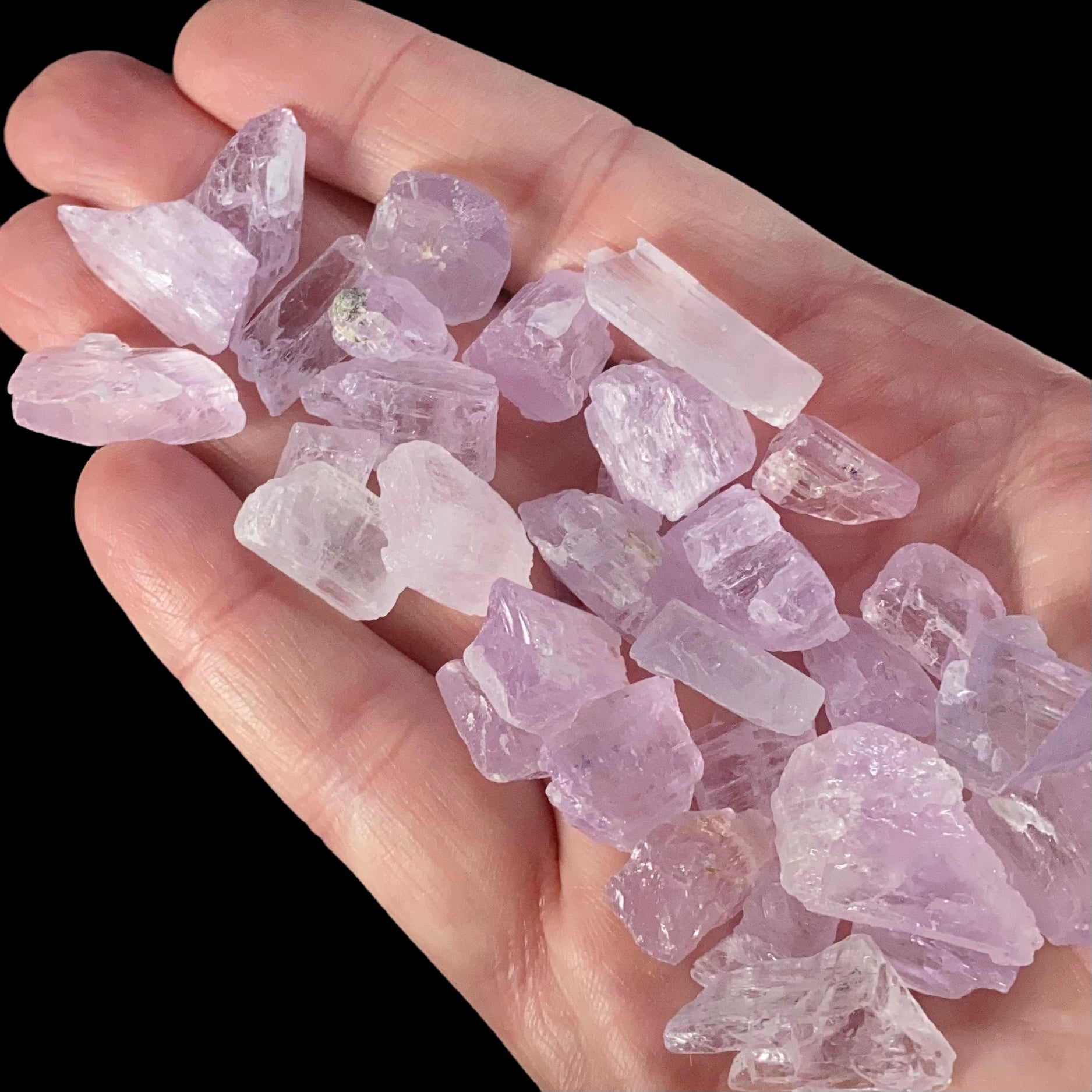 ONE Pink Lavender Spodumene var. Kunzite Crystal, 3 Sizes Available