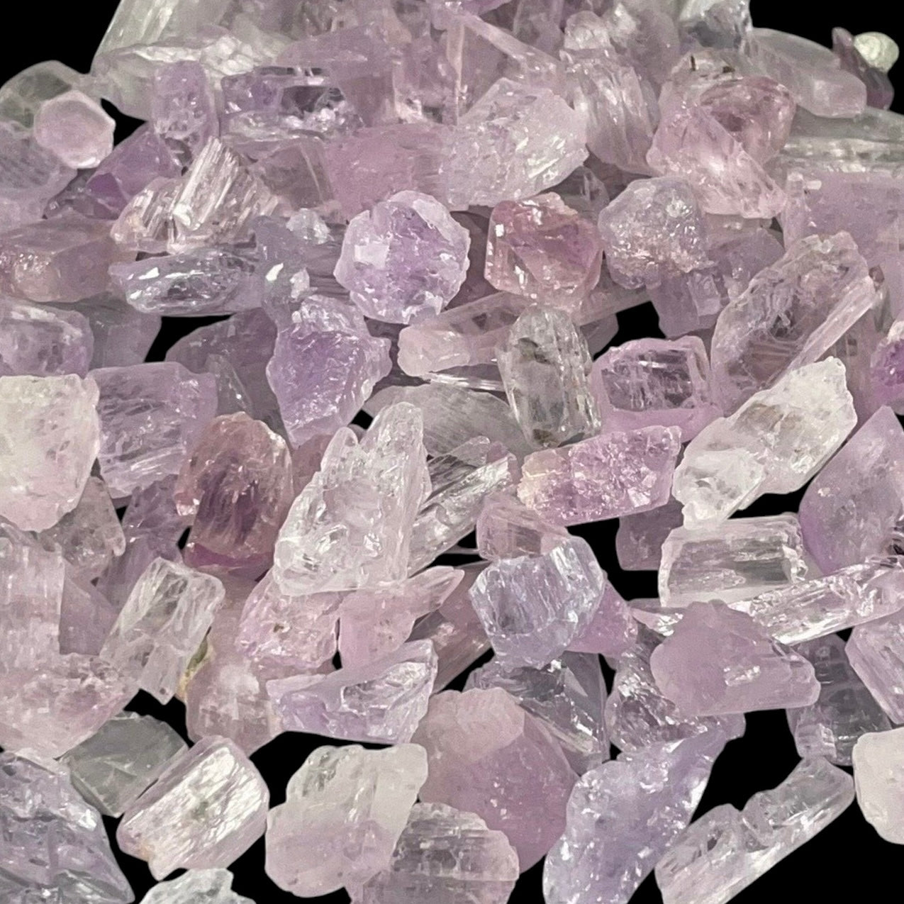 ONE Pink Lavender Spodumene var. Kunzite Crystal, 3 Sizes Available