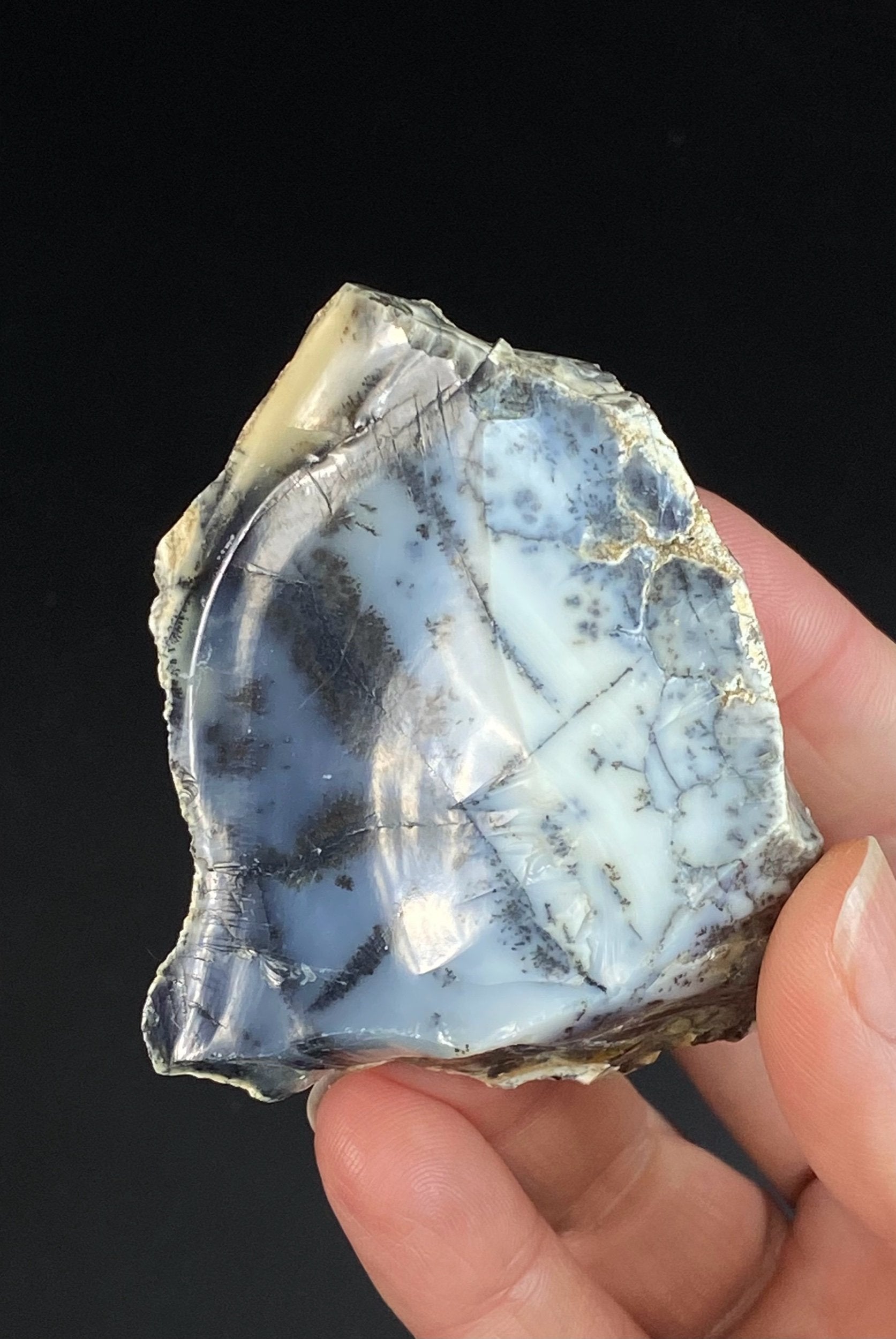 Turkish Dendritic Opal Rough Specimen, Central Anatolia, Turkey