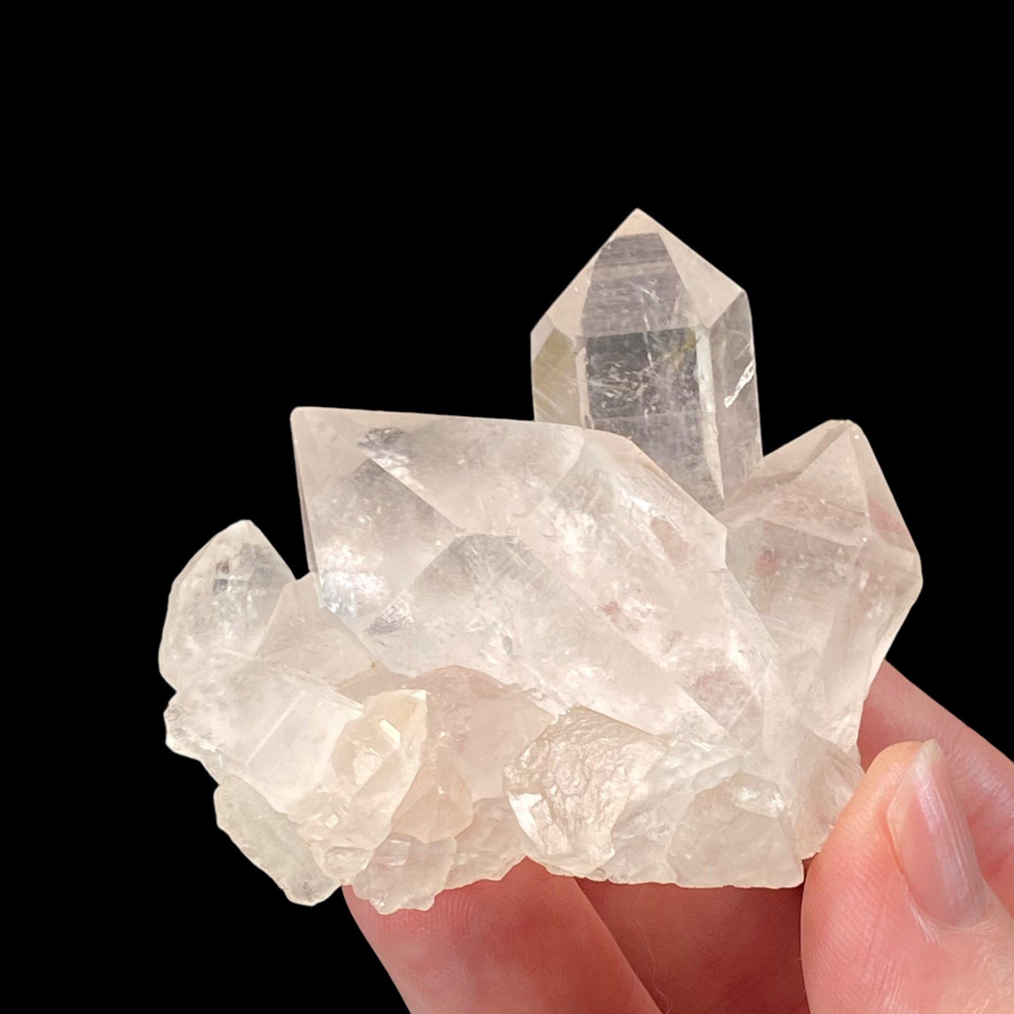 Himalayan Clear Quartz Crystal with Record Keepers