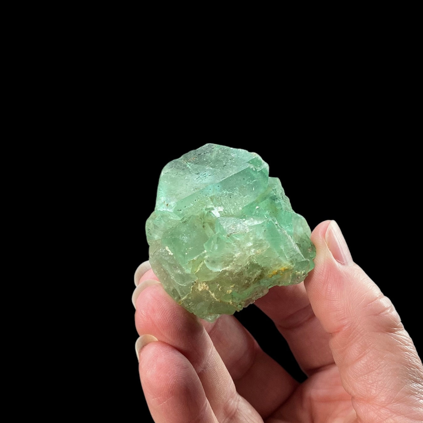 Green Fluorite Crystal from South Africa