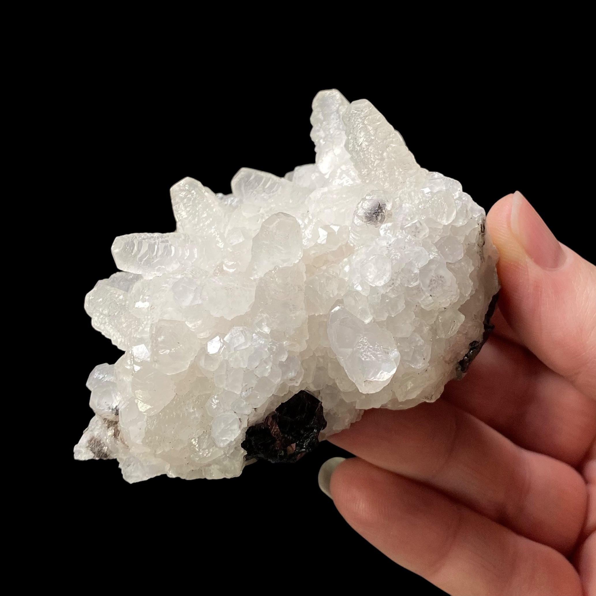 Sphalerite and Fluorescent Calcite Specimen from Trepça Mines, Kosovo