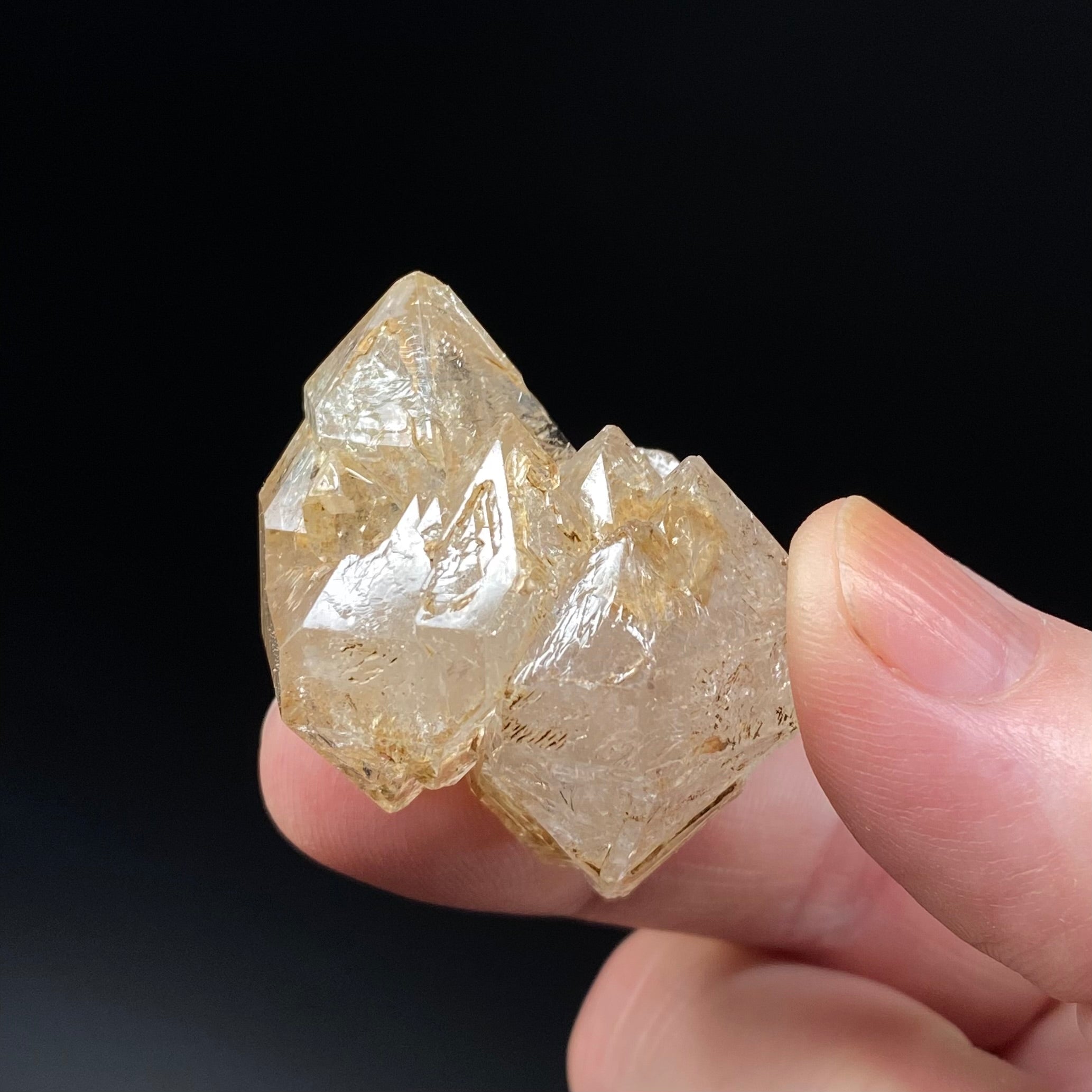 Elestial Fenster Quartz Crystal with Multiple Terminations