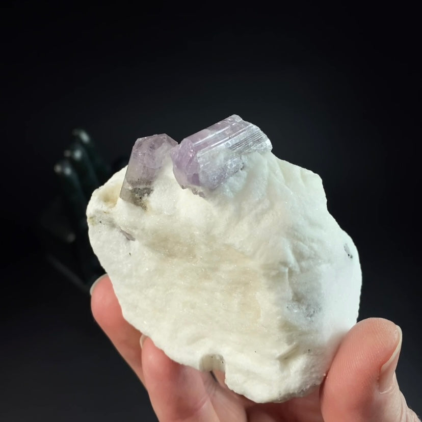 Scapolite Var. Marialite Crystals on Feldspar Matrix from Badakhshan, Afghanistan