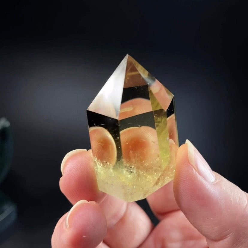 Polished Smoky Citrine Crystal