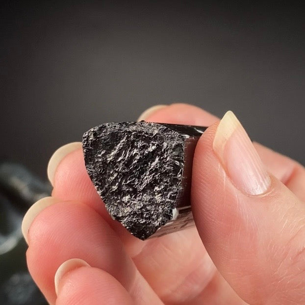 Black Tourmaline Schorl Crystal from Shigar Valley, Pakistan