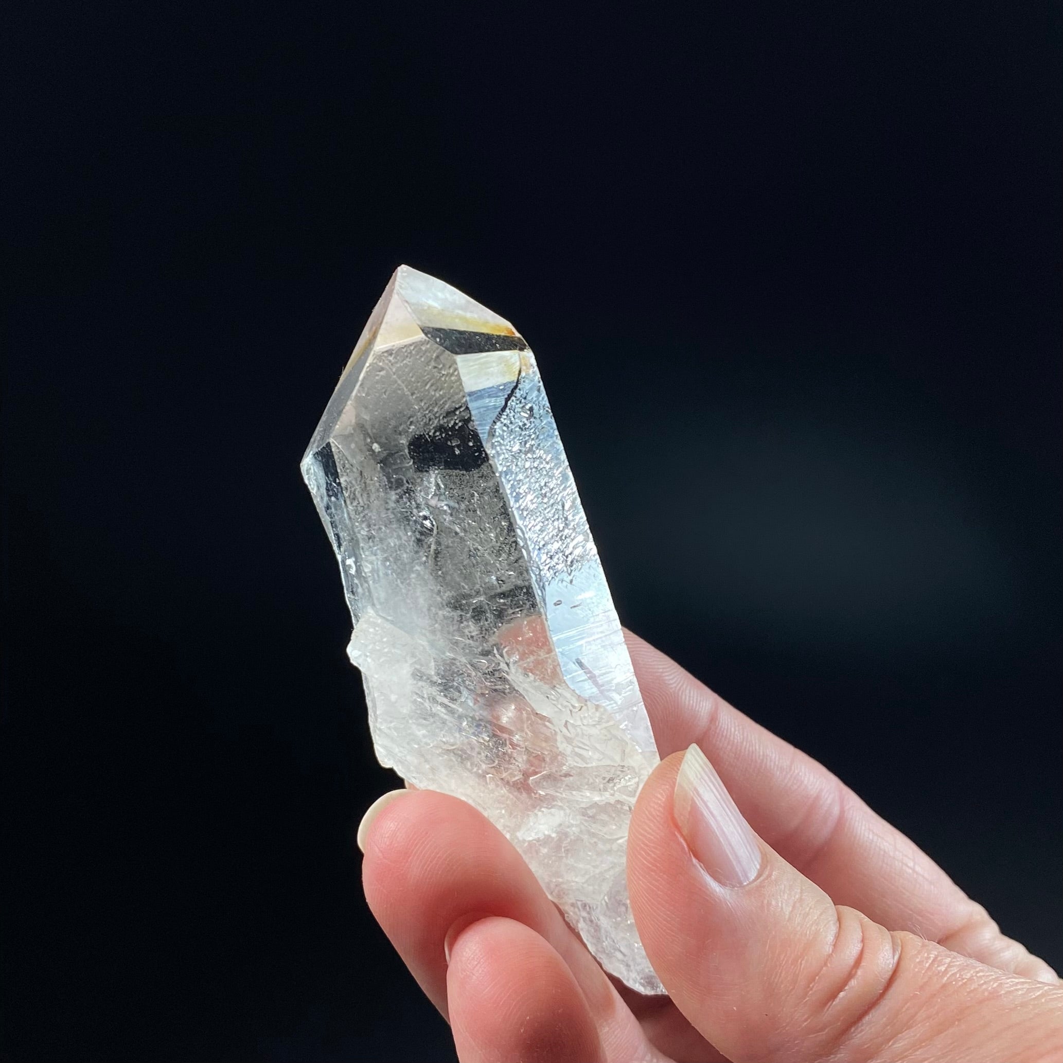Water Clear Starbrary Quartz Crystal with Multiple Record Keepers