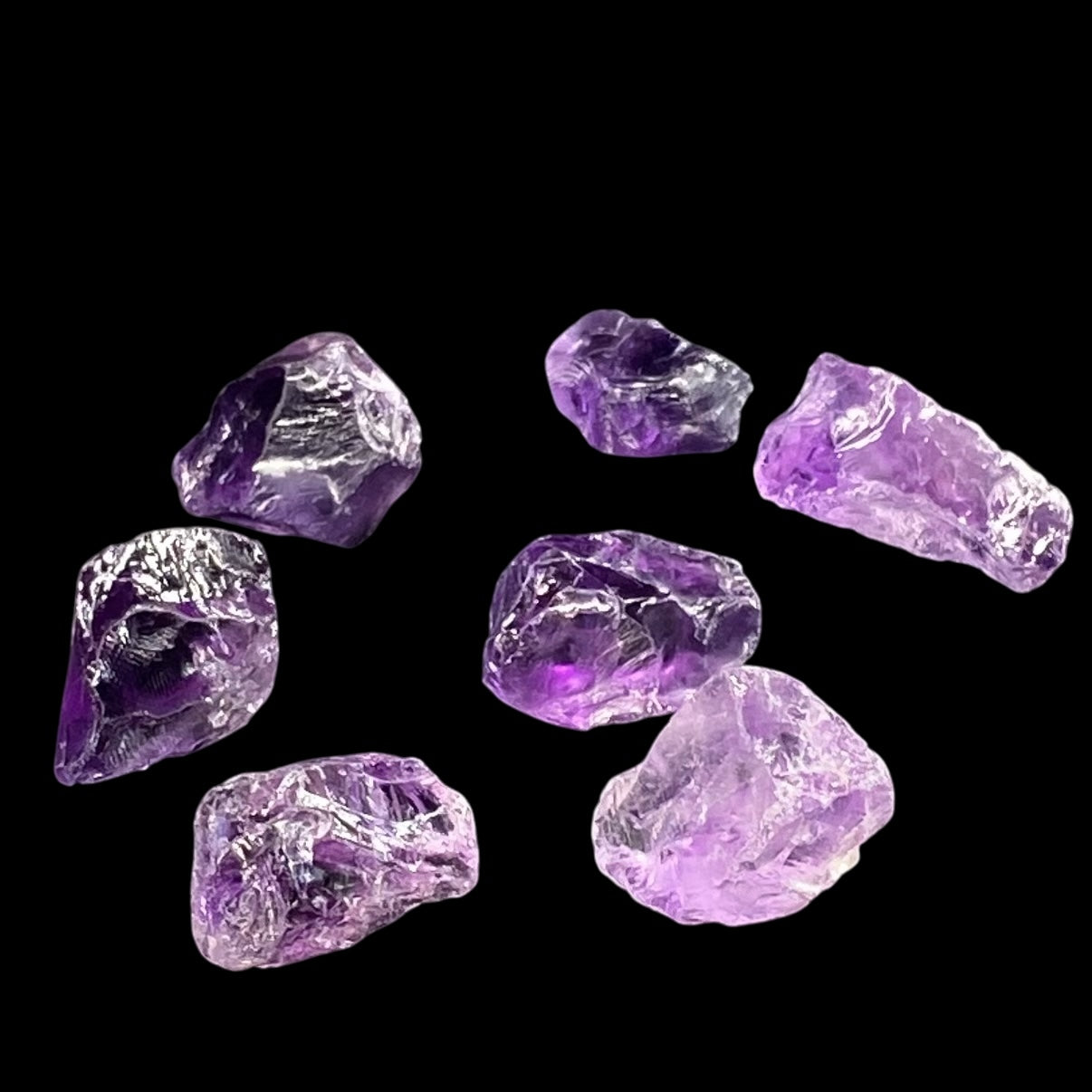 Deep Purple Amethyst Quartz Crystal