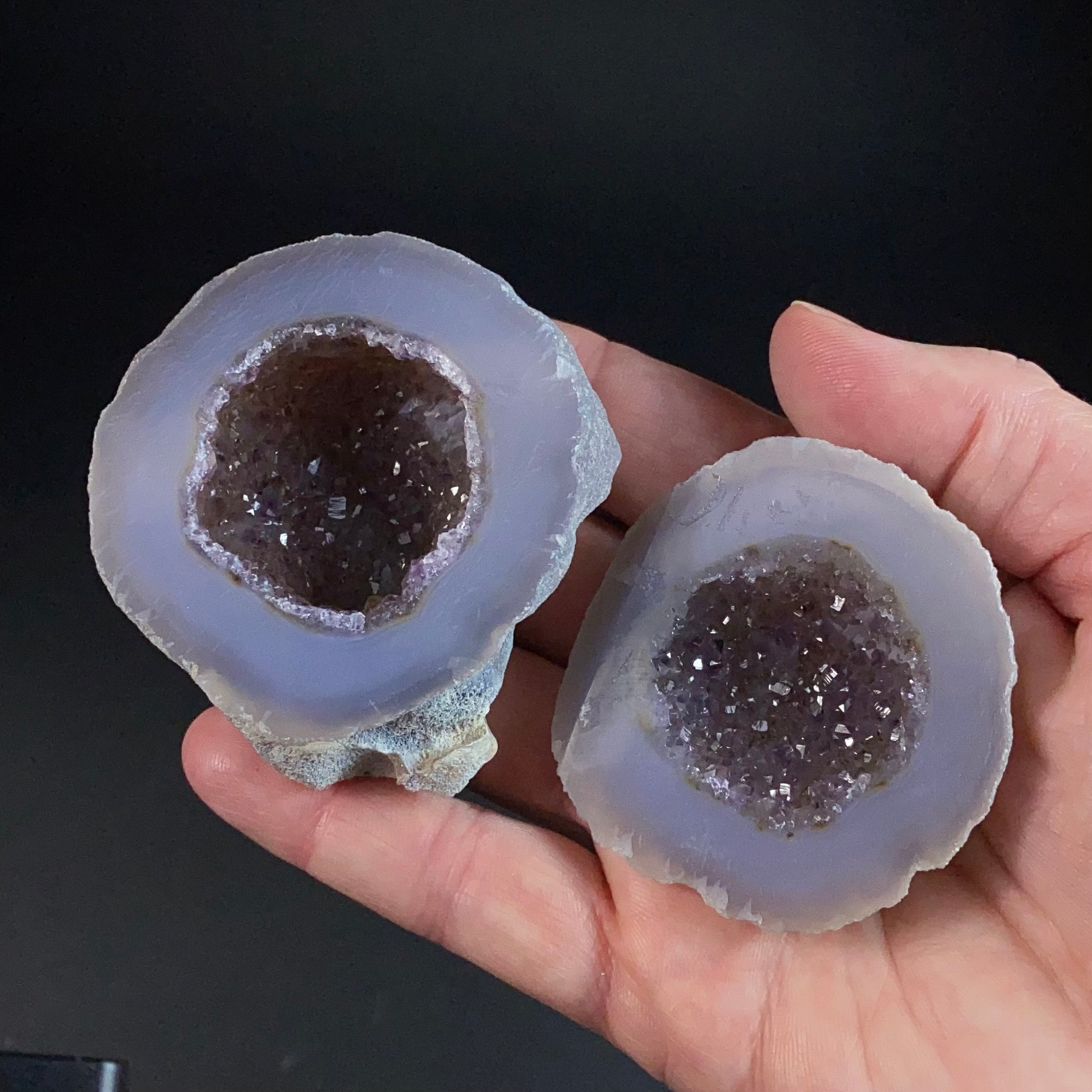 Complete Quartz and Agate Geode from Brazil