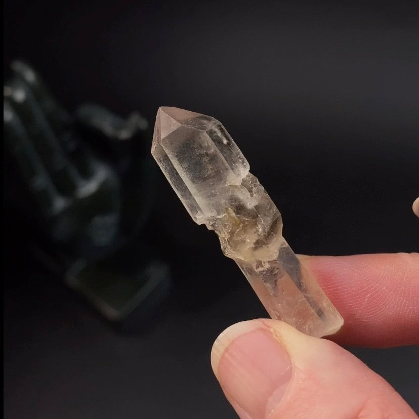 Light Smoky Quartz Scepter Crystal
