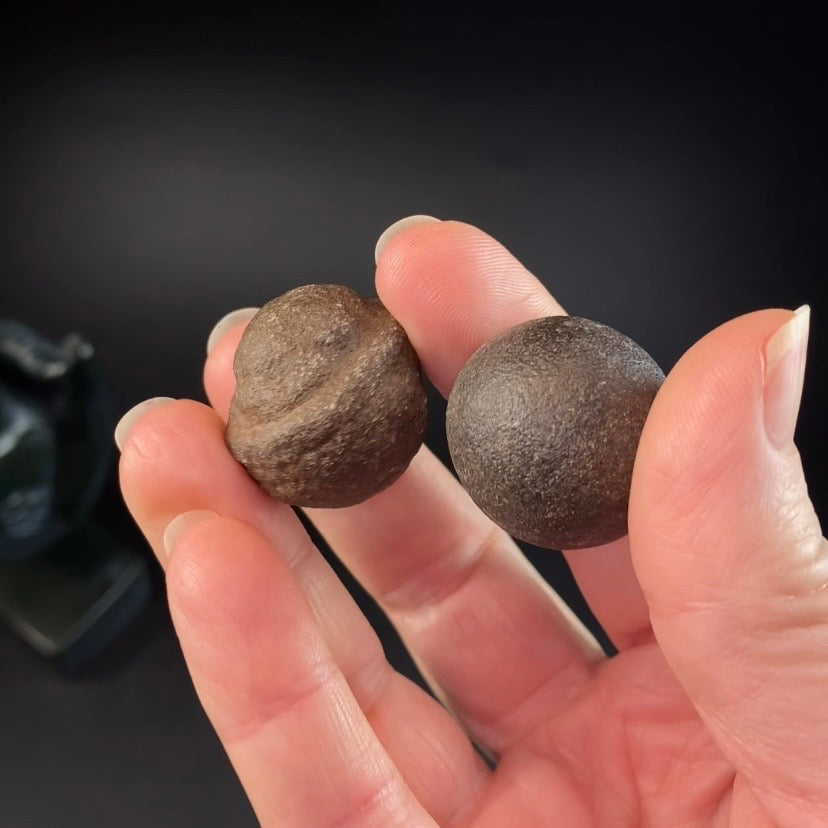 Shaman Stone aka Moqui Marble Male and Female Pair of Stones