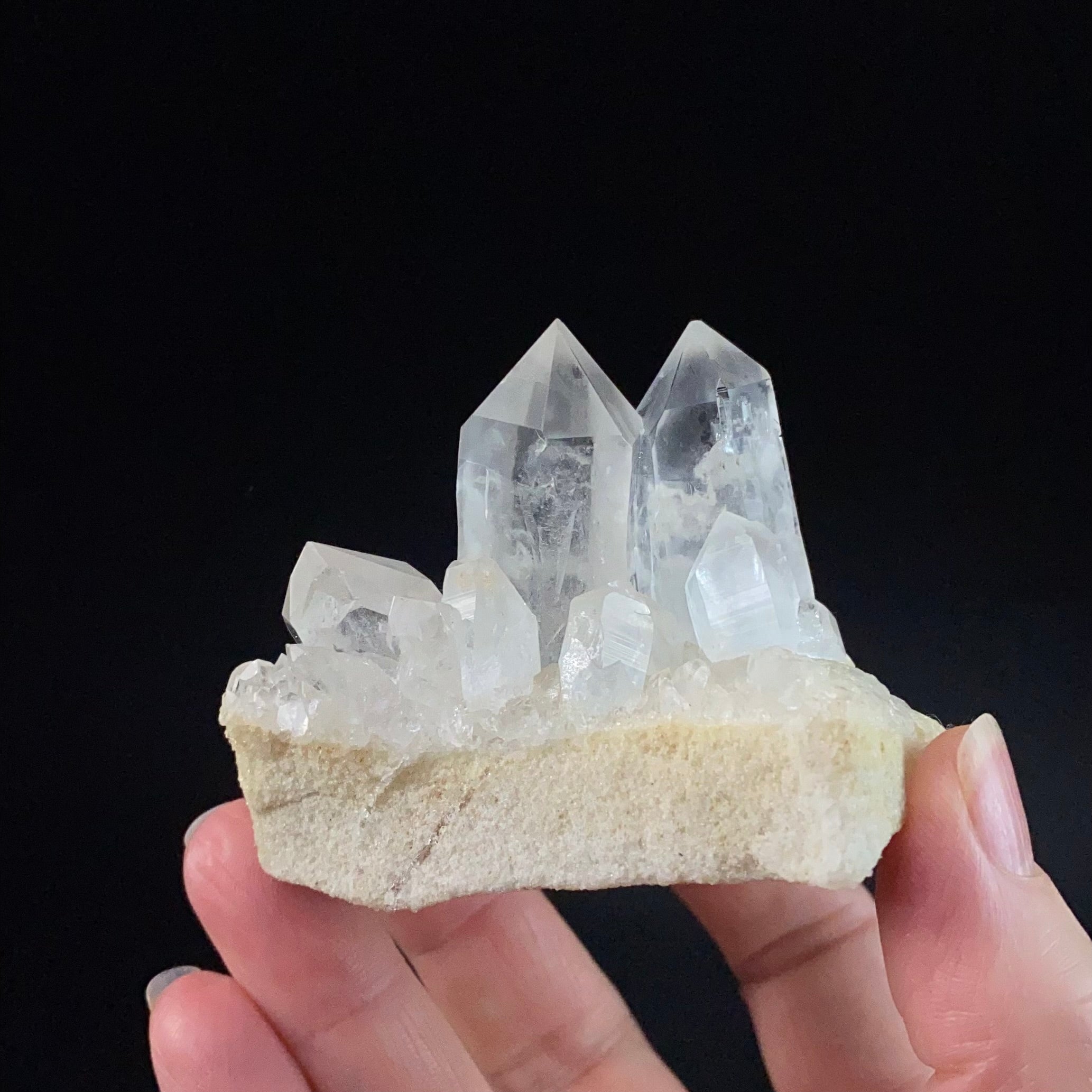 Clear Quartz Crystal Cluster, Pakistan