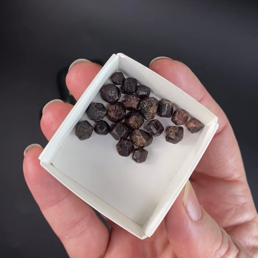 Almandine Crystal Lot 10 grams - Choose Your Crystal Size