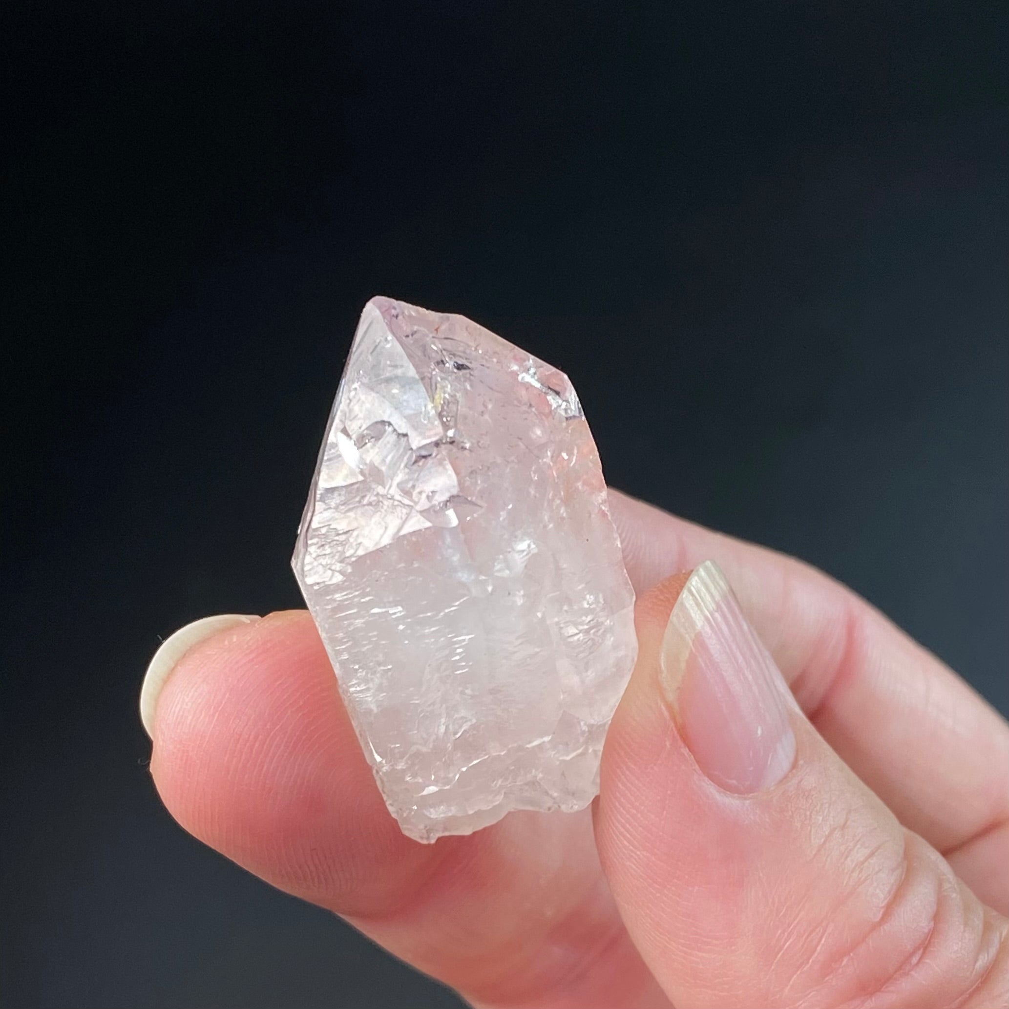 Light Purple Amethyst Crystals, Lot of 4 Crystals
