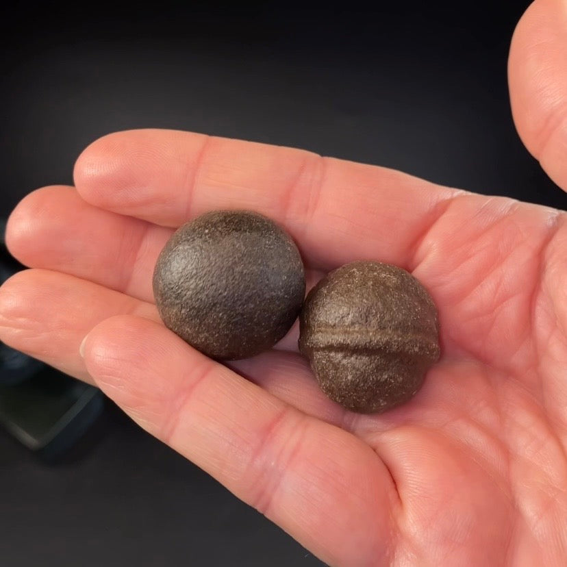 Shaman Stone aka Moqui Marble Male and Female Pair of Stones