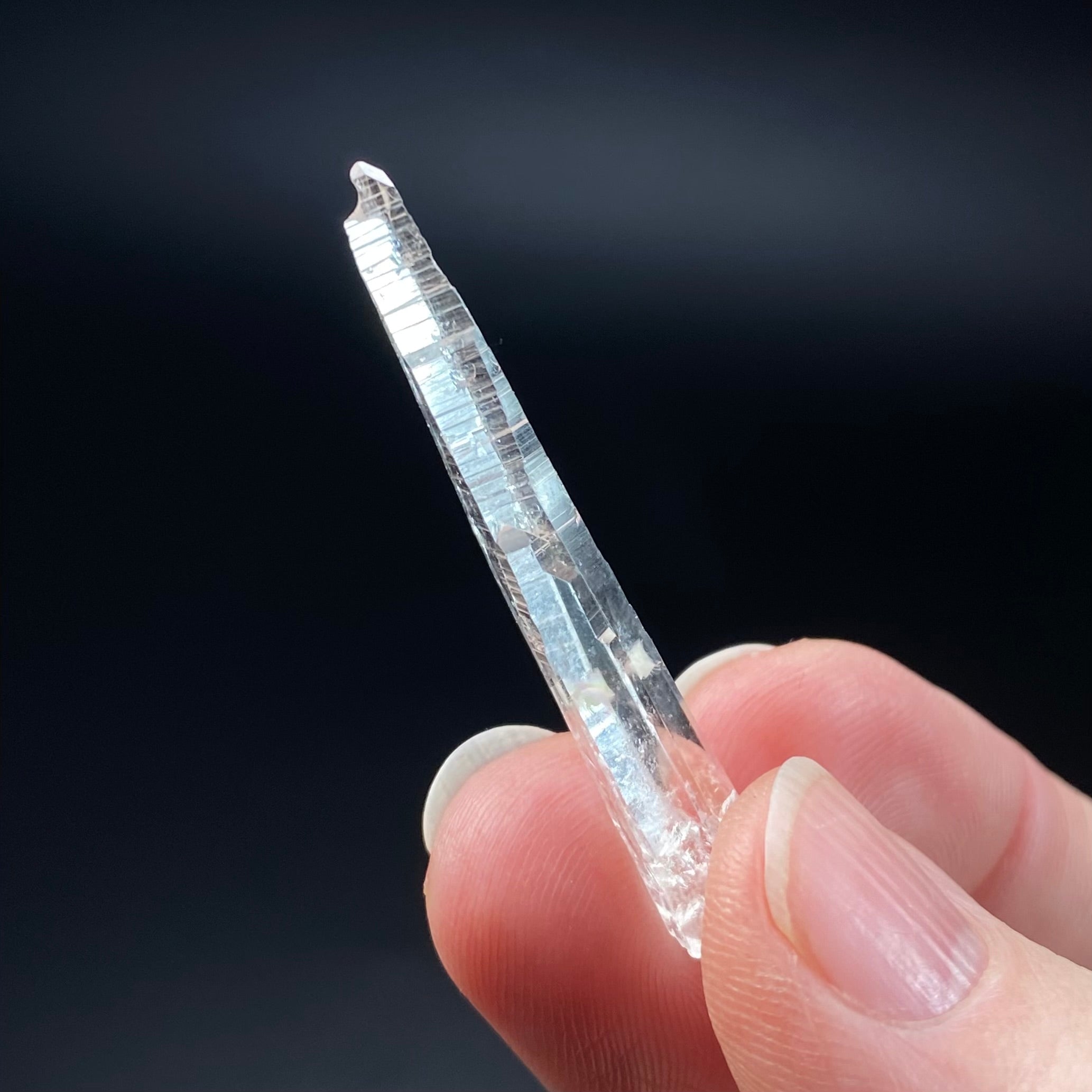 Muzo Habit Lemurian Quartz Crystal from Santander, Colombia