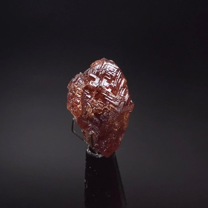 Natural Etched Garnet Crystal, Shigar Valley, Pakistan