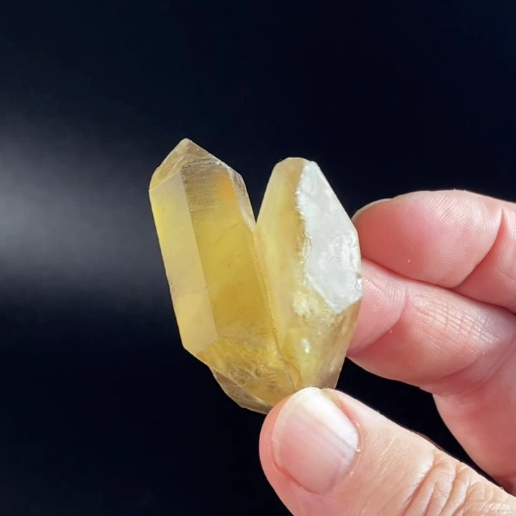 Double Terminated Smoky Citrine Cluster from Chibuku Mine, Zimbabwe