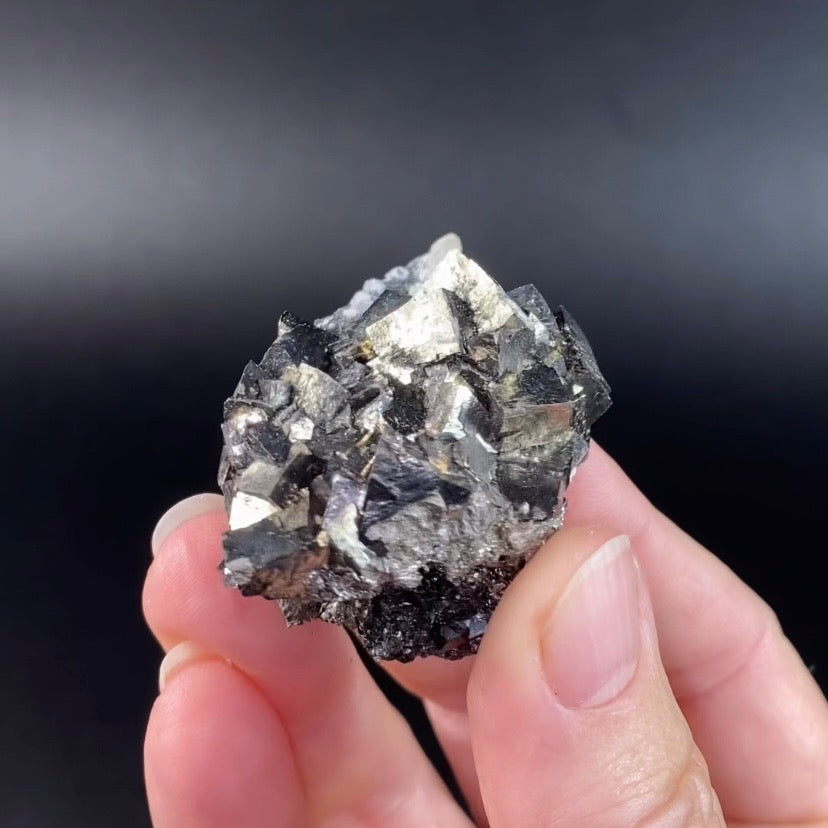 Arsenopyrite Cluster with Quartz & Sphalerite from Trepca Mine Complex, Kosovo