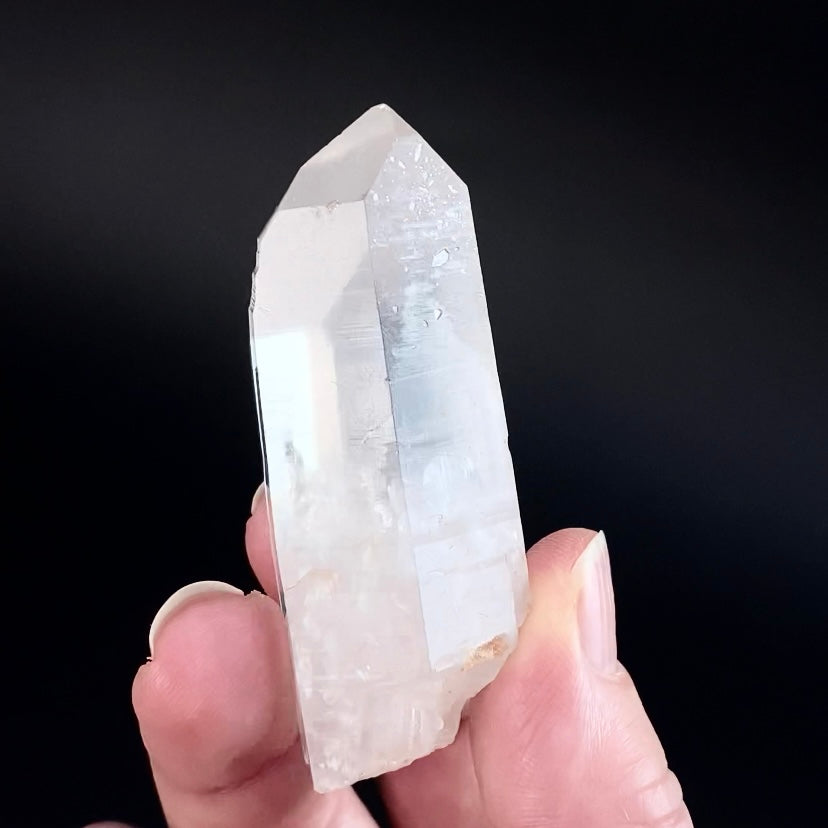 Channeling Quartz Crystal with Phantom Inside, Corinto, Minas Gerais, Brazil