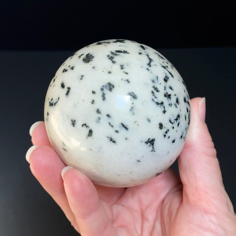 Biotite and Granite Polished Sphere 70mm