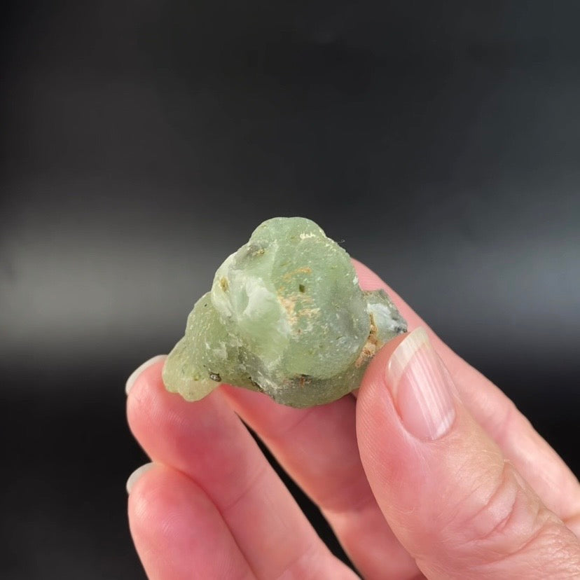 Botryoidal Prehnite Specimen with Epidote, Kayes Region, Mali