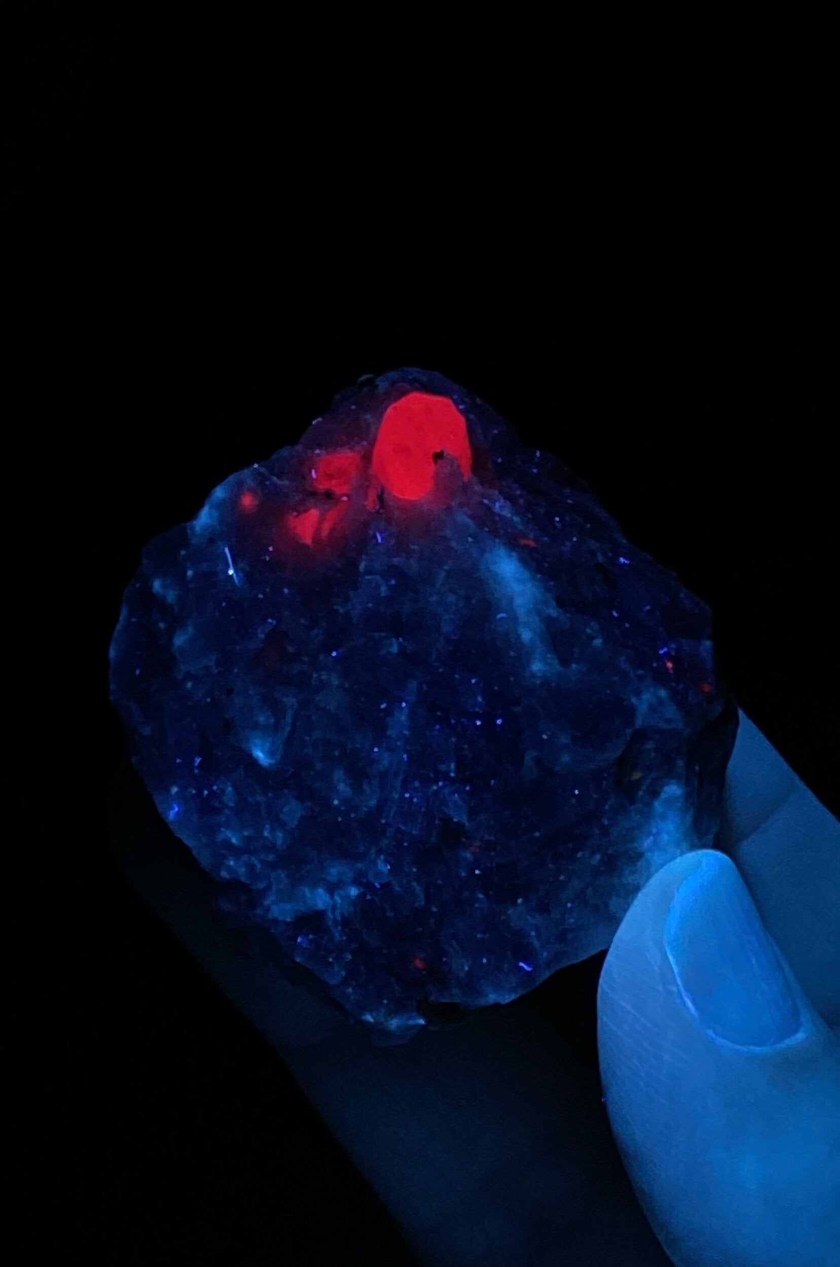 Pseudo Octahedral Natural Ruby Crystals on Marble Matrix, Jegdalek, Afghanistan