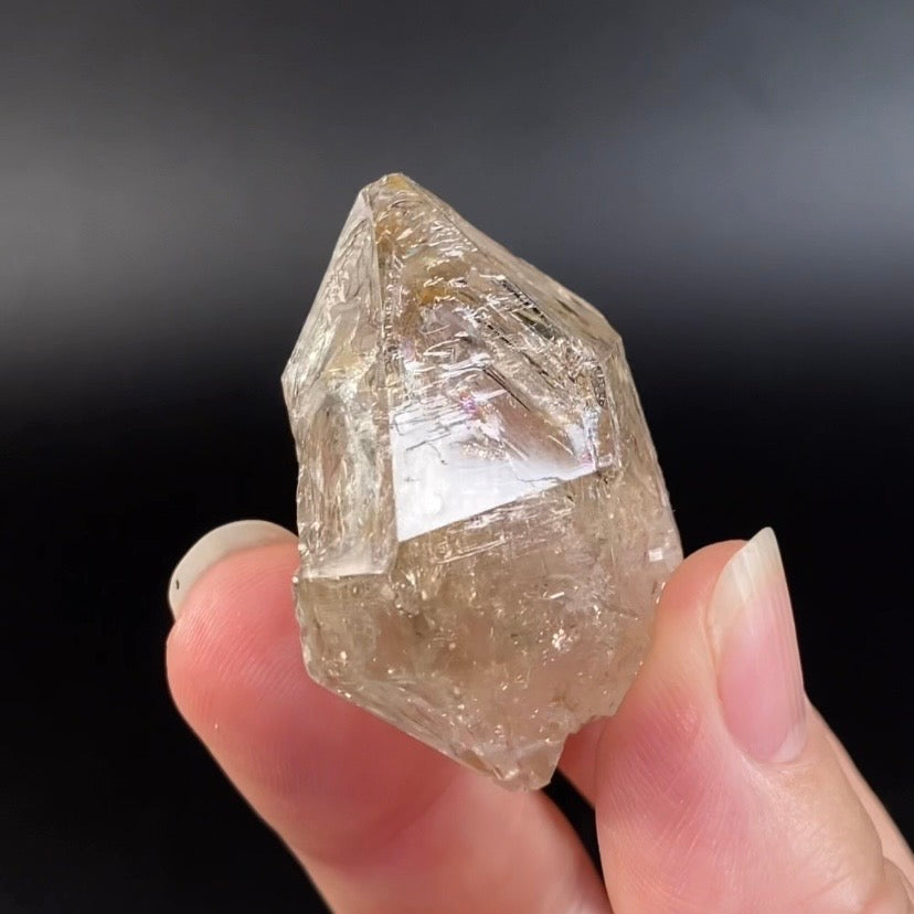Double Terminated Fenster Window Quartz Crystal