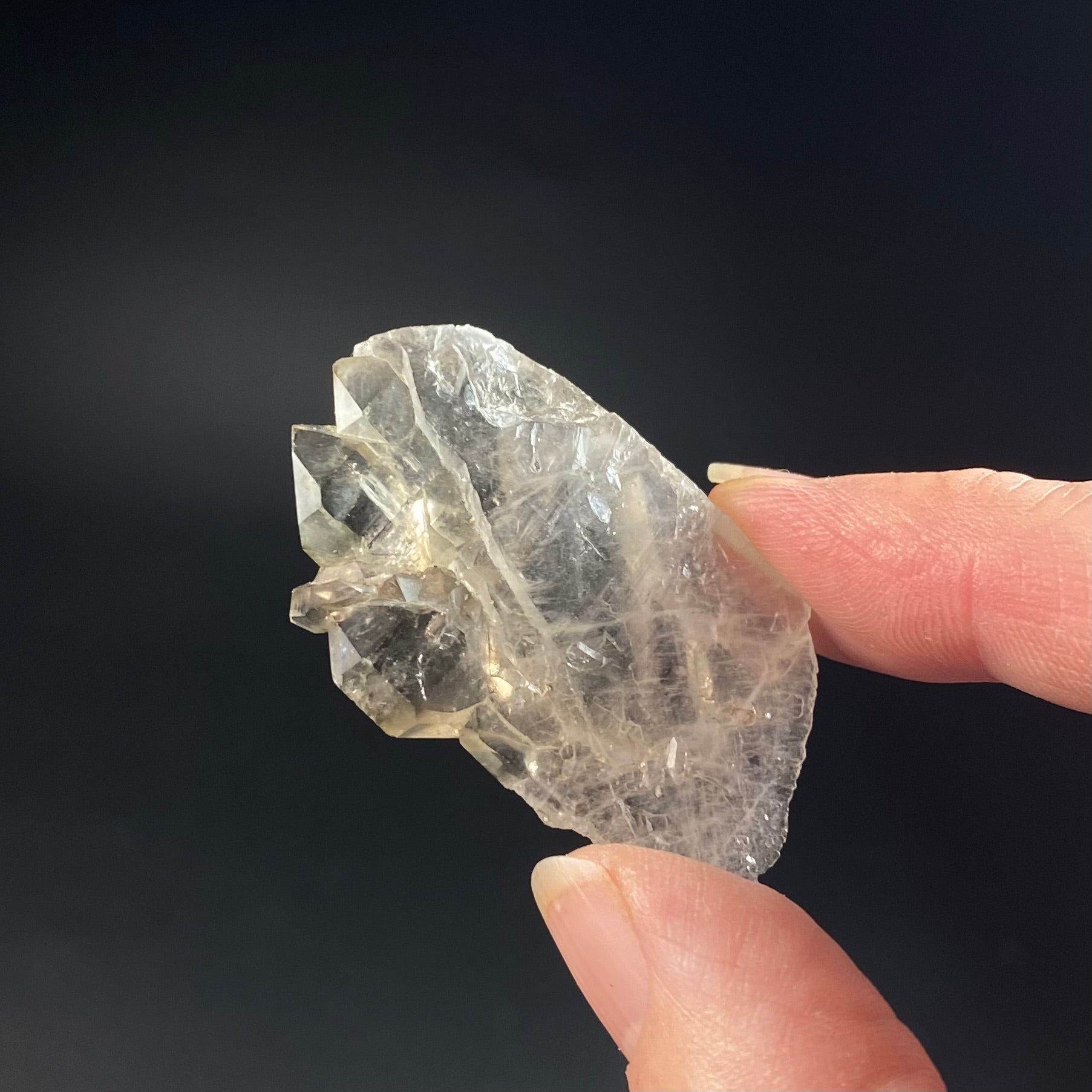 Tabular Clear Quartz Crystal