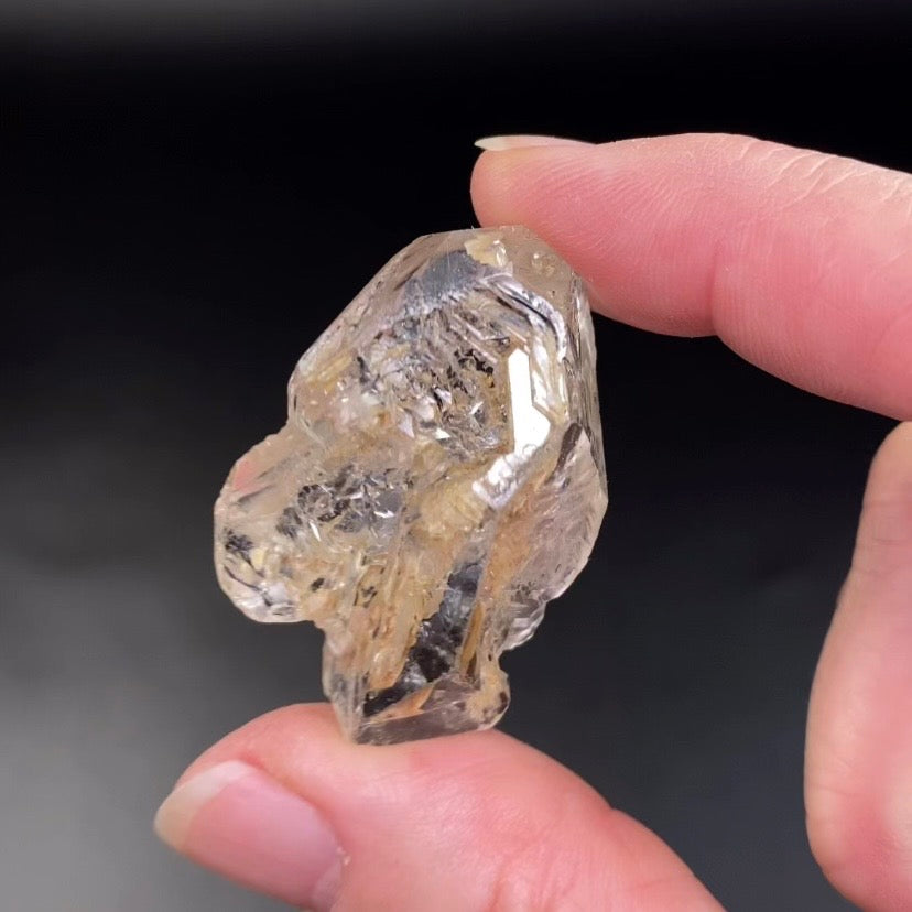 Double Terminated Fenster Window Quartz Crystal
