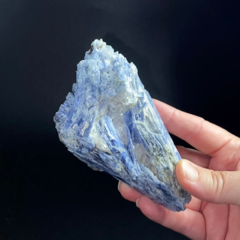 Blue Kyanite and Quartz Specimen from Minas Gerais, Brazil