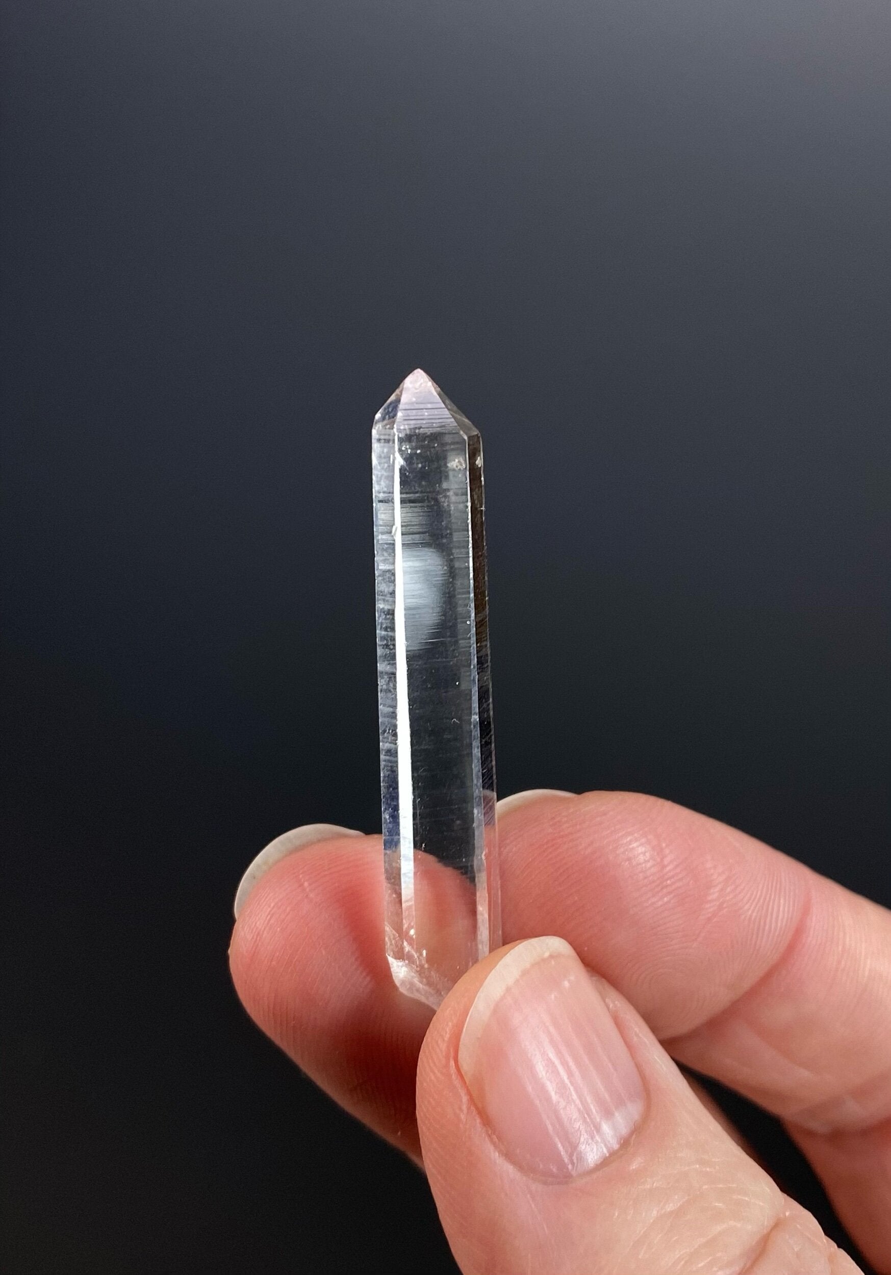 Lemurian Quartz Crystal from Santander, Colombia