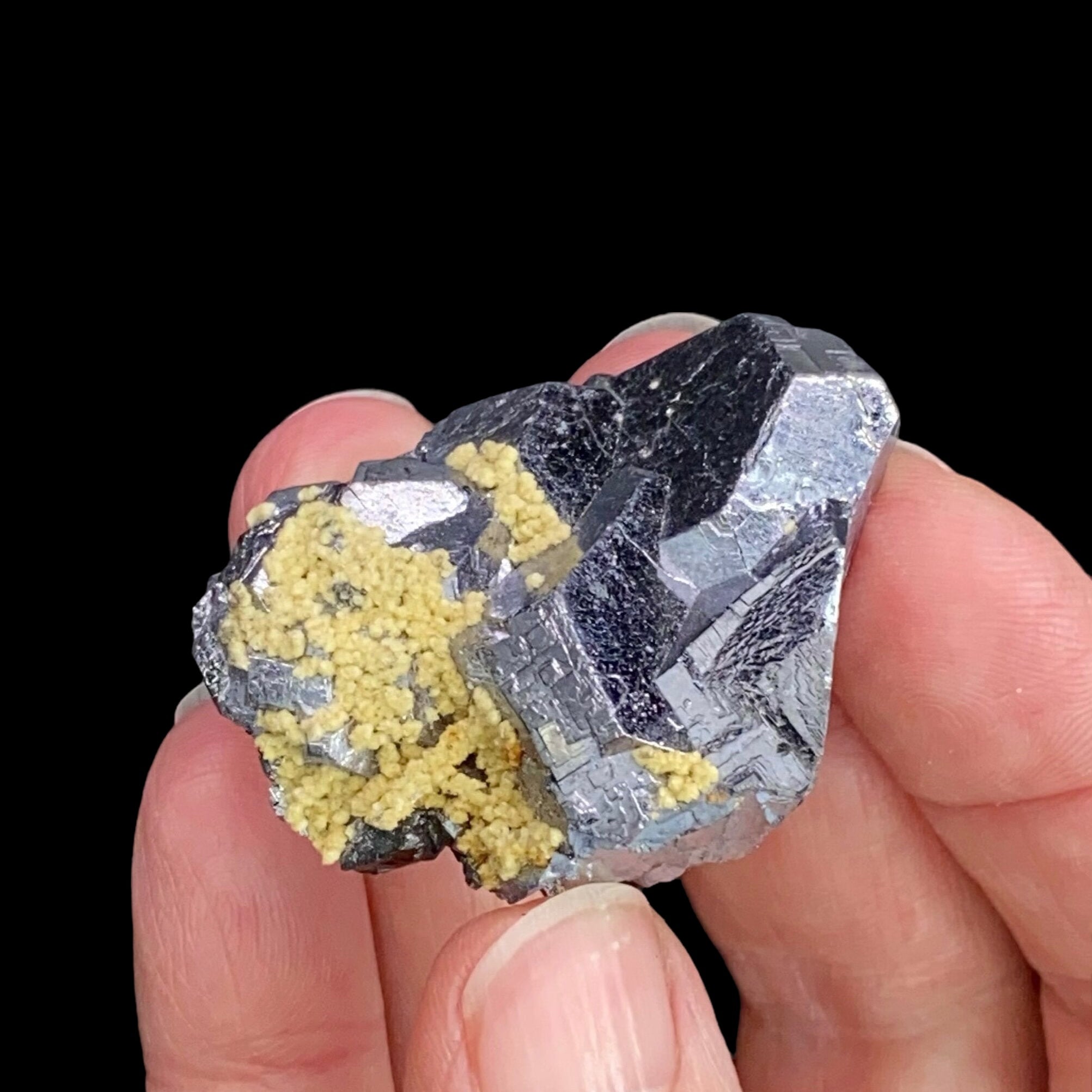 Galena Cluster with Dolomite from Trepça Mine Complex, Kosovo