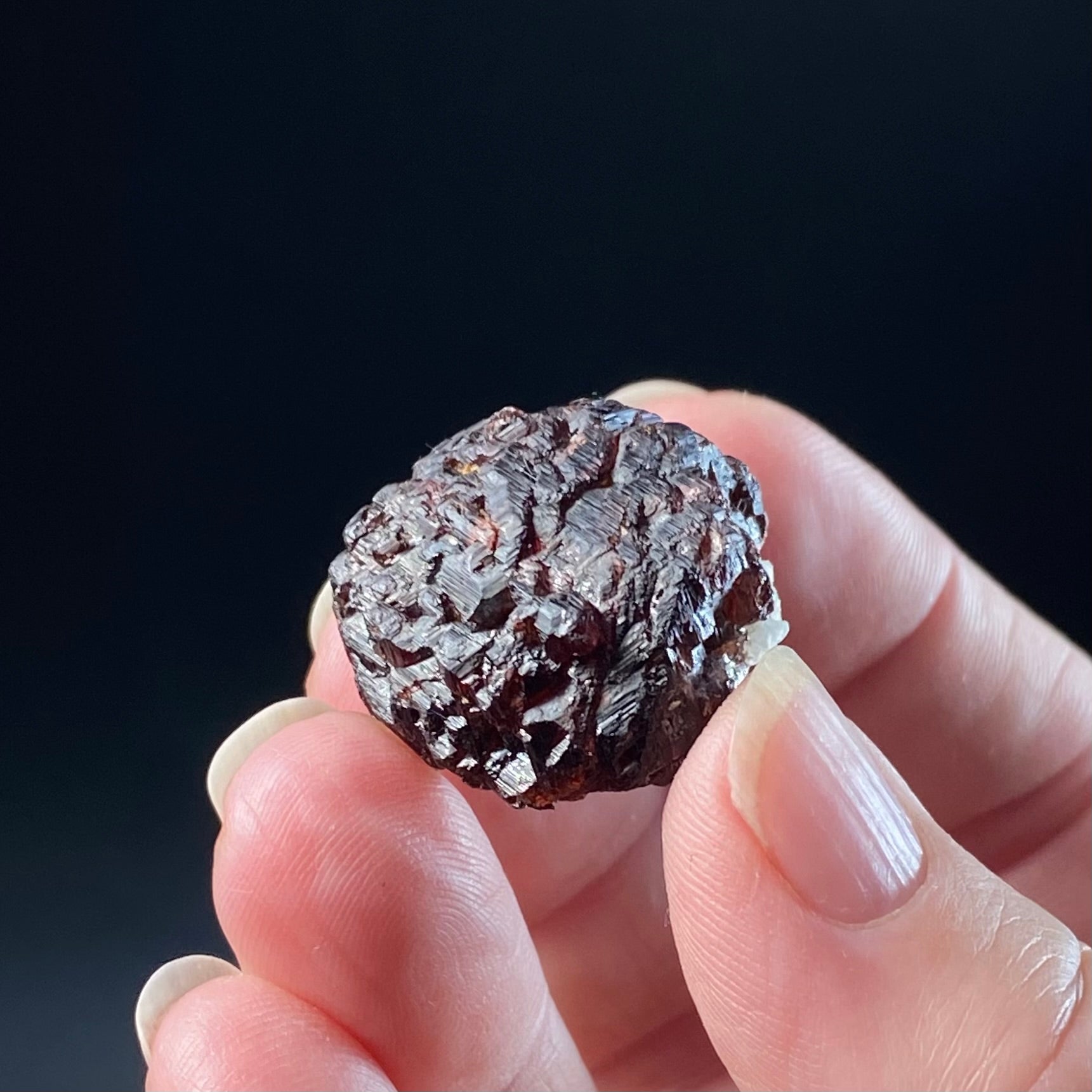Etched Garnet Crystal, Shigar Valley, Pakistan