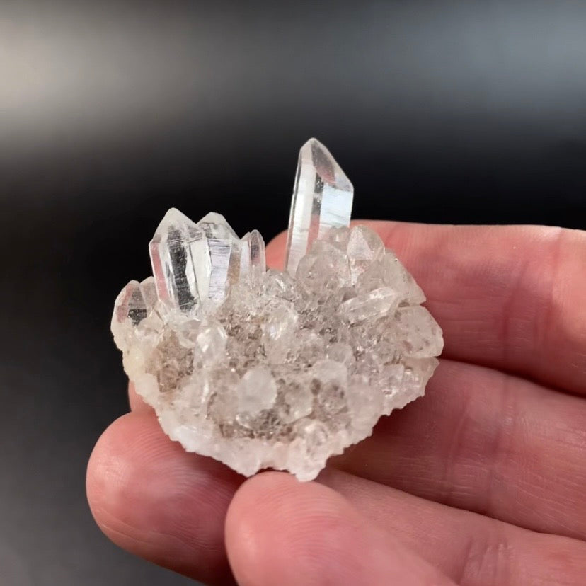 Himalayan Quartz Crystal Cluster - Himachal Pradesh, India
