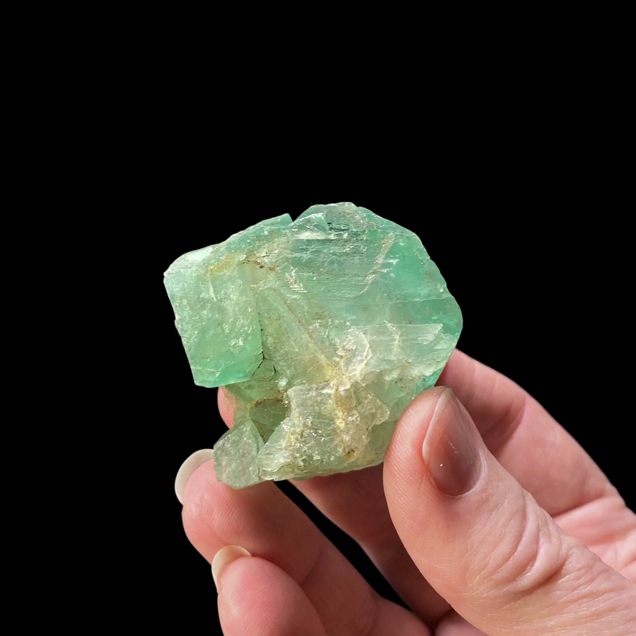 Green Fluorite Crystal from South Africa