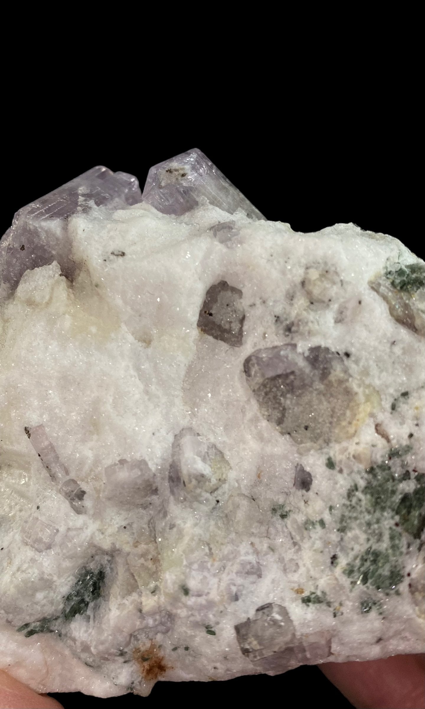 Scapolite Var. Marialite Crystals on Feldspar Matrix from Badakhshan, Afghanistan