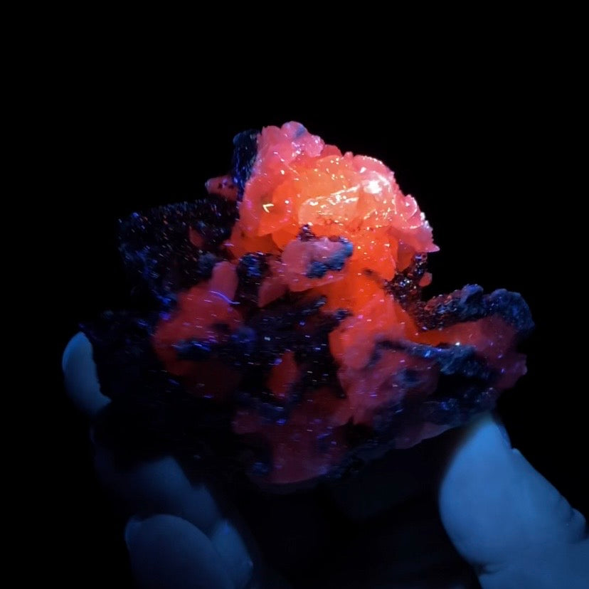 Chalcedony, Pyrite & Calcite Cluster from Trepca Mine Complex, Mitrovica, Kosovo