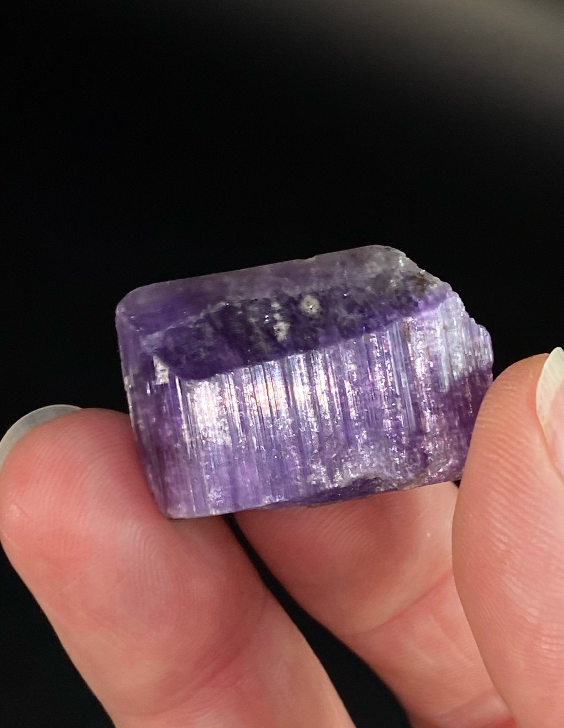 Terminated Purple Apatite Specimen from Afghanistan