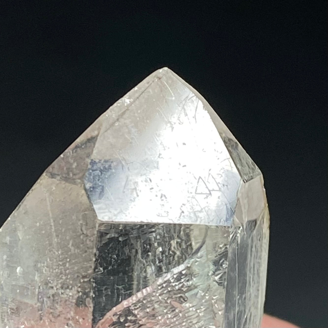 Water Clear Starbrary Quartz Crystal with Multiple Record Keepers
