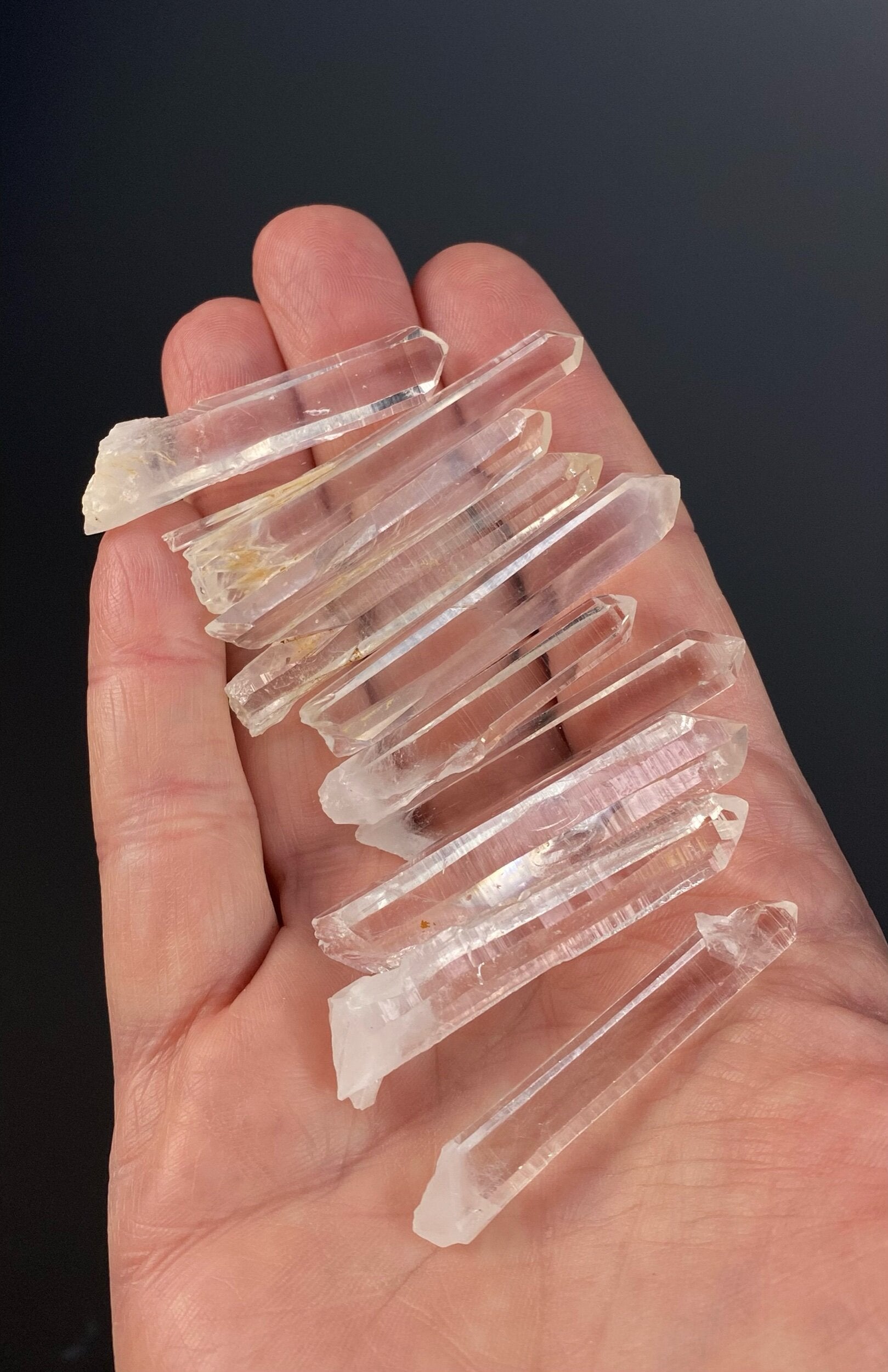 Lemurian Quartz Crystal from Santander, Colombia