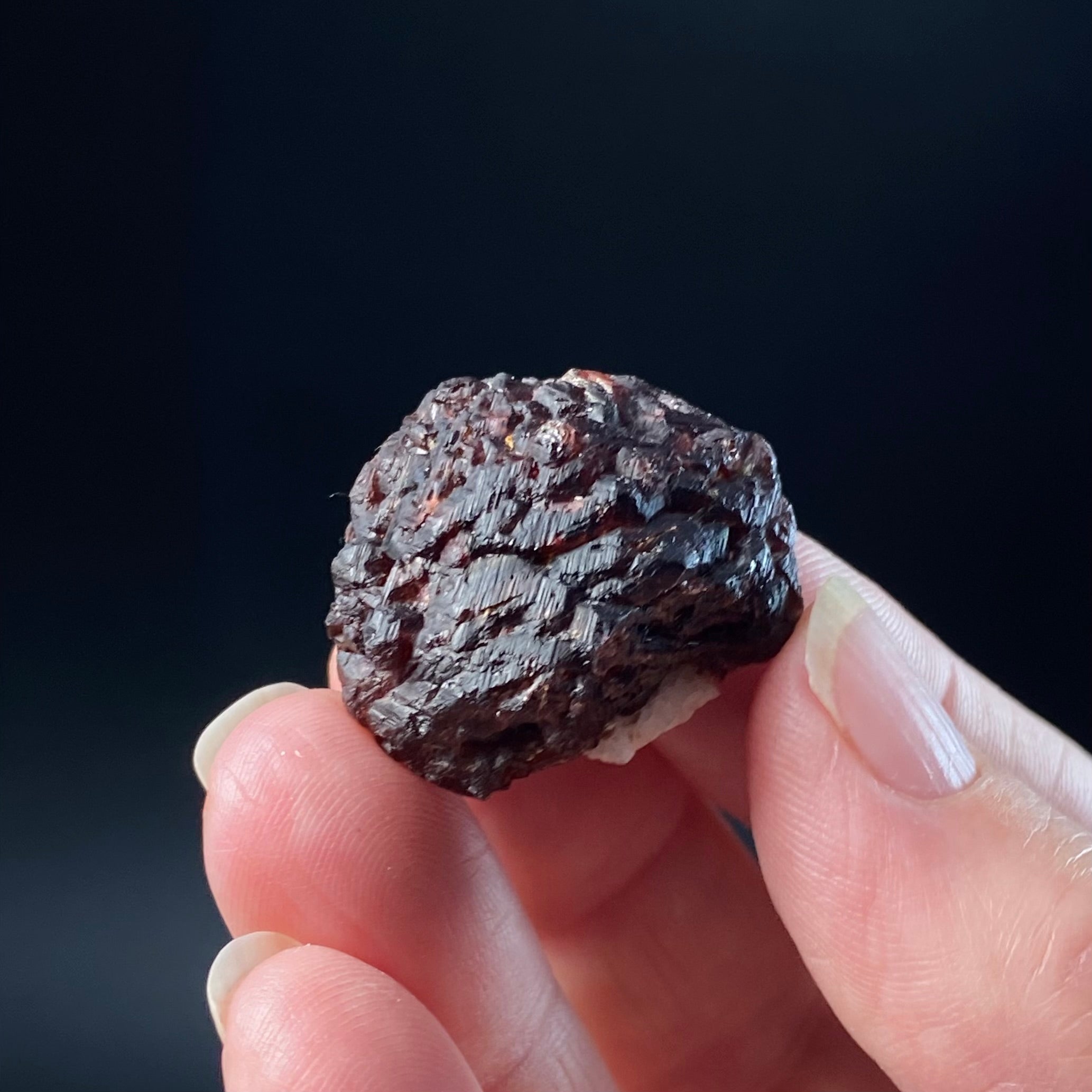Etched Garnet Crystal, Shigar Valley, Pakistan