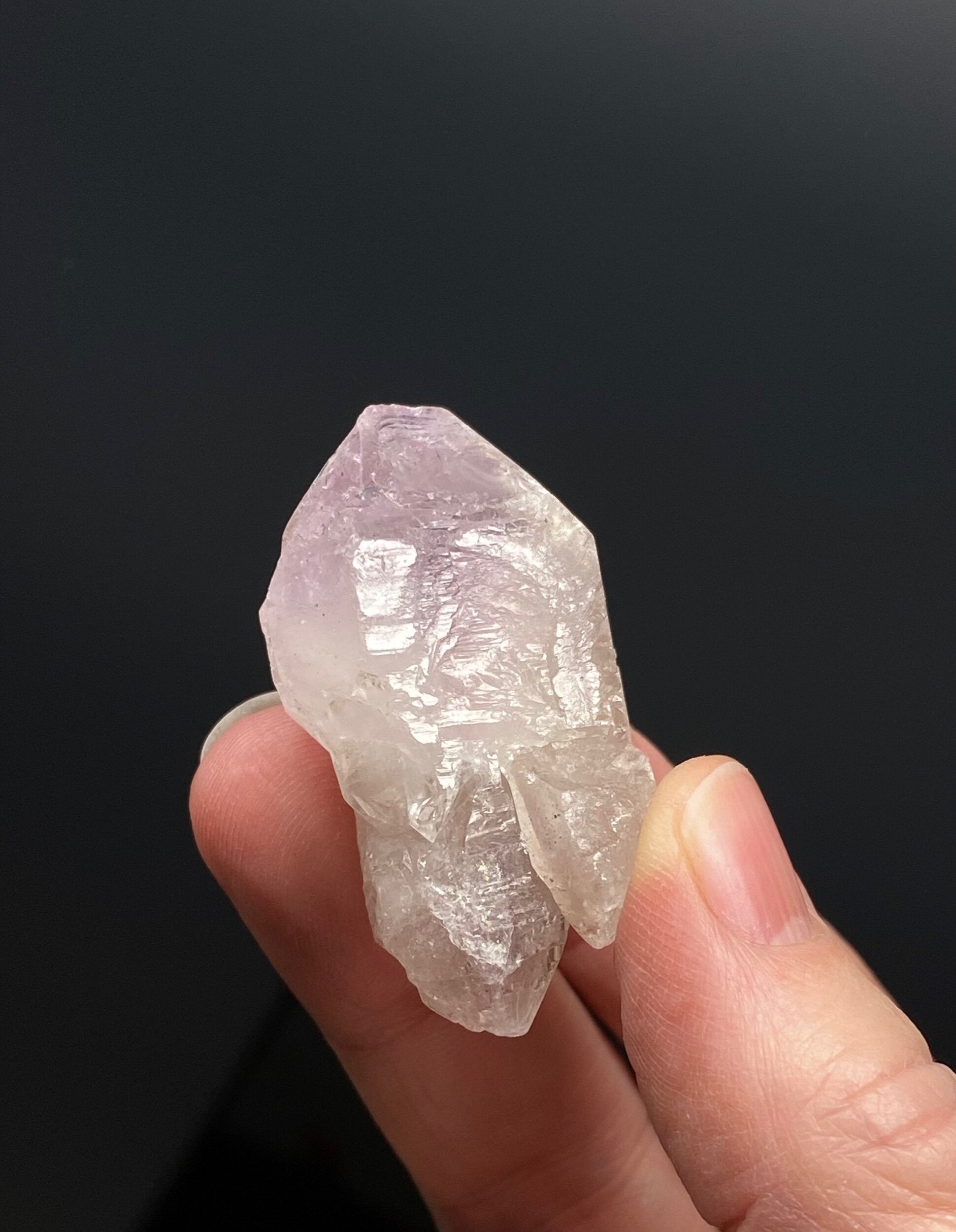 Purple Amethyst Quartz Crystal Cluster